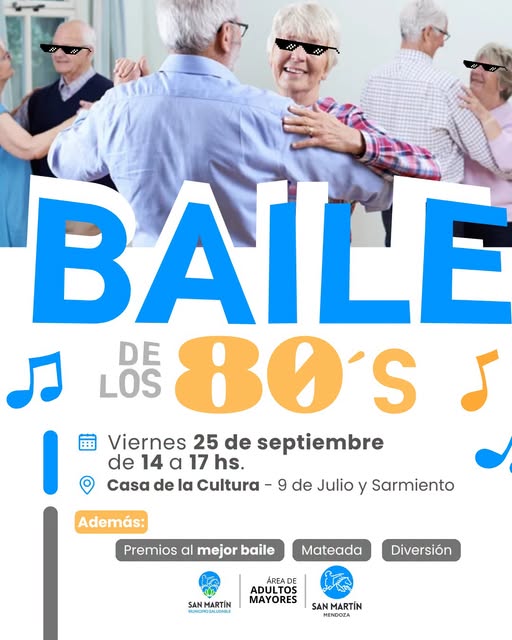 Los jubilados de San Martín festejarán el día de la primavera el próximo viernes
